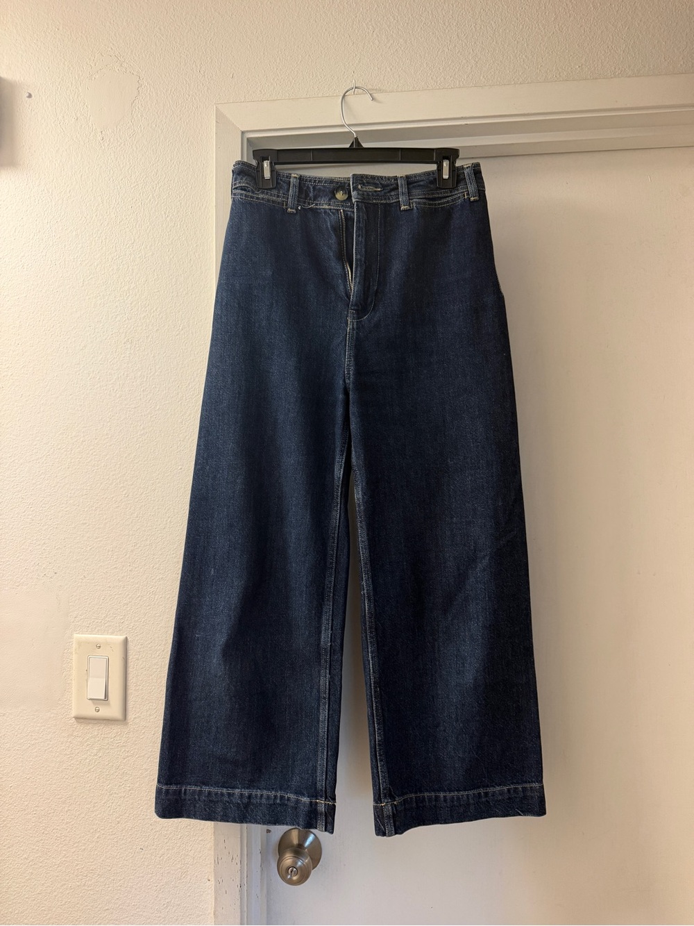 We the Free- Wide Leg Dark Blue Women’s Jeans